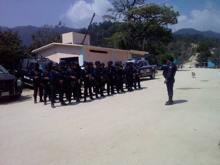 Activo Operativo de seguridad en los municipios de Santa Catarina Juquila y Santiago Yaitepec (4)